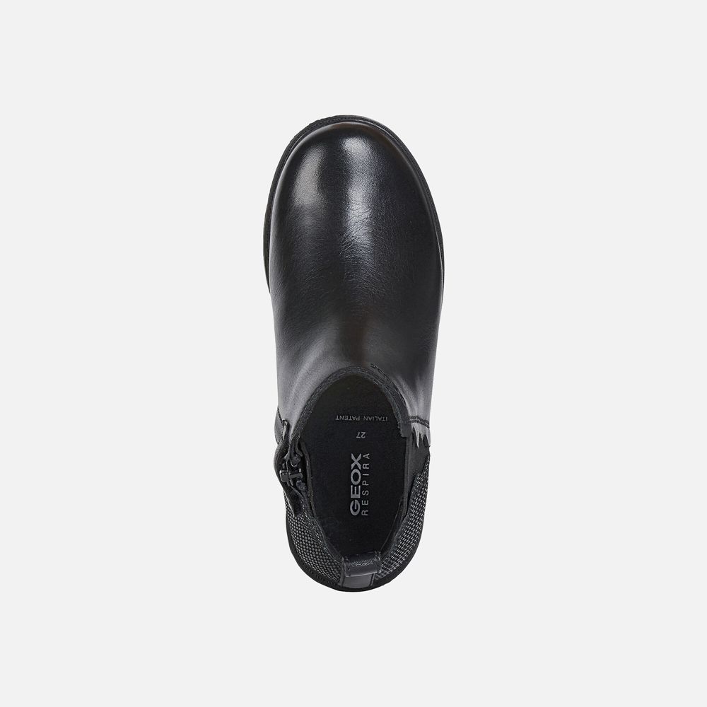 Geox Kiz Çocuk Ankle Bot Siyah - Shawntel - ZBW-471260